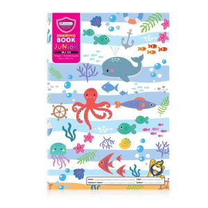 สมุดวาดภาพ Master Art รุ่น จูเนียร์ MJ-02 100 แกรม 10 แผ่น (คละลาย)