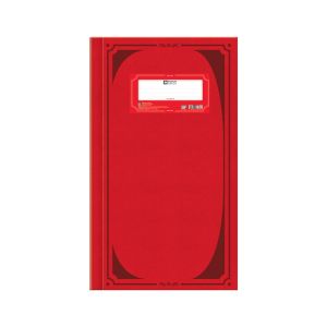 สมุดมุมมันทรูไรท์ 5/100 ตราช้าง HC-203 70 แกรม 100 แผ่น สีแดง