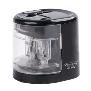 กบเหลาดินสอแบตเตอรี่ มาสเตอร์อาร์ต MS-002 สีดำ