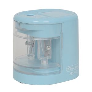 กบเหลาดินสอแบตเตอรี่ มาสเตอร์อาร์ต MS-002 สีฟ้า