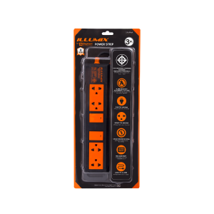 ปลั๊กไฟ ตราช้าง Illumix รุ่น 4203T 4 ช่อง 2 สวิตซ์ 3 เมตร