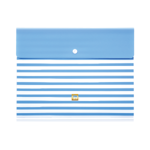 แฟ้มกระดุมพลาสติก 4 ช่อง ตราช้าง File Idea รุ่น F04P (คละลาย) 