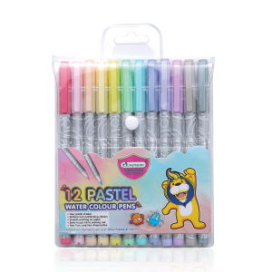 ปากกาสีเมจิก Master Art สีพาสเทล 12 สี 