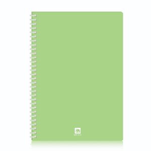 สมุดริมลวด ตราช้าง รุ่น WPP-121T ขนาด B5 70 แกรม 40 แผ่น สีเขียวอ่อน 