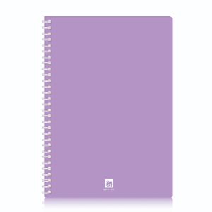 สมุดริมลวด ตราช้าง รุ่น WPP-117T ขนาด B5 70 แกรม 40 แผ่น สีลาเวนเดอร์ 