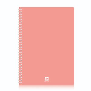 สมุดริมลวด ตราช้าง รุ่น WPP-122T ขนาด B5 70 แกรม 40 แผ่น สีพีช 