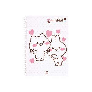 สมุดบันทึก ตราช้าง รุ่น WMM-201 ลาย Mimineko ขนาด B5 70 แกรม 60 แผ่น