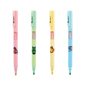 ปากกาเน้นข้อความ Quantum ลาย Marvel ไฮไลน์ (ลิขสิทธิ์แท้) (คละลาย)