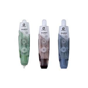 เทปลบคำผิด ตราช้าง Bumper 6มม. x 6ม. คละสี