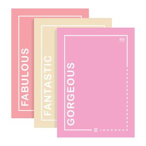 สมุดฉีก ตราช้าง รุ่น PFC-111T ขนาด A4 70 แกรม 30 แผ่น (คละสี)