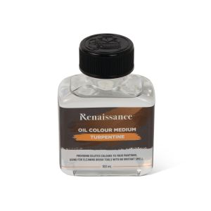 สื่อผสมสีน้ำมัน Turpentine เรนาซองซ์ 100มล.