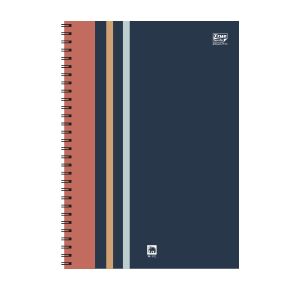 สมุดริมลวด ตราช้าง รุ่น W-112 ขนาด A5 70 แกรม 50 แผ่น W-112 (คละลาย)