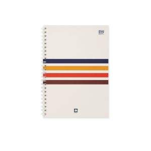 สมุดริมลวด ตราช้าง รุ่น W-111 ขนาด A5 70 แกรม 50 แผ่น W-111 (คละลาย)