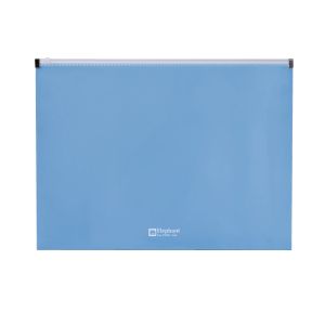 กระเป๋าซิปพลาสติก ตราช้าง รุ่น PZ01 ขนาด A4 (คละสี)