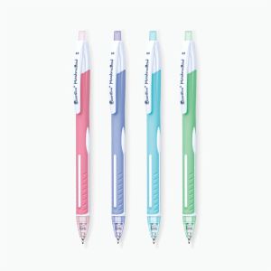 ปากกาลูกลื่น 0.5มม. ควอนตั้ม Marshmallow สีน้ำเงิน คละสี