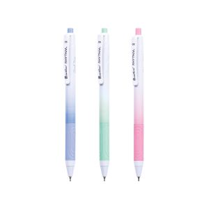 ปากกาลูกลื่น 0.5 มม. Quantum Rhythm V.2 สีน้ำเงิน (คละสี)
