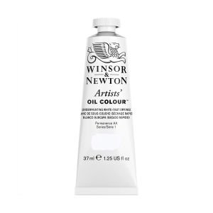สีน้ำมันเกรดศิลปินหลอดเดี่ยว Winsor & Newton 37มล. S1 เบอร์ 674 Underpainting White