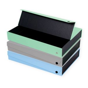 กล่องอเนกประสงค์ ตราช้าง ขนาด A4-S คละสี