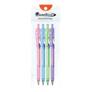 ปากกาตราช้างดริฟท์ โทริโอะ 0.5 มม. น้ำเงินคละสี (4ด้าม/ถุง)