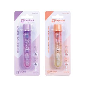 เทปลบคำผิด & เทปกาว ตราช้าง CGT กลูนี่ คละสี