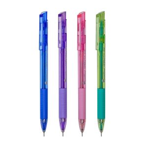 ปากกาลูกลื่น 0.29 มม. Quantum Geluloid Smooth หมึกน้ำเงิน ด้ามคละสี