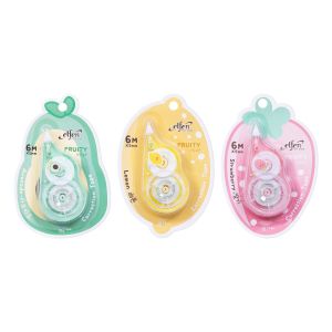 เทปลบคำผิดเอลเฟ่น รุ่นฟรุตตี้ 5มม. x 6ม.