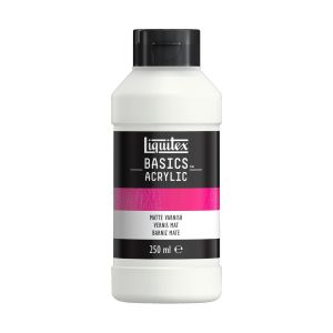 สื่อผสมสีอะคริลิค Matte Varnish Liquitex Basics 250มล.