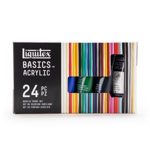 ชุดเซ็ทสีอะคริลิค Liquitex รุ่น Basics หลอด 22มล. x 24 สี 