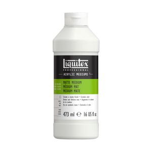 สื่อผสมสีอะคริลิค Matte Medium Liquitex Professional 473มล.(16oz)