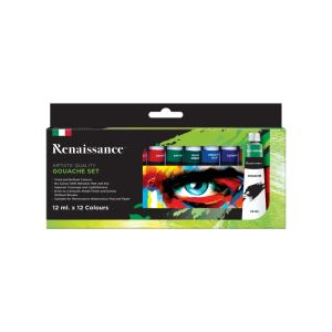 ชุดเซ็ทสีกวอชเรนาซองซ์ หลอด 12มล. x 12 สี