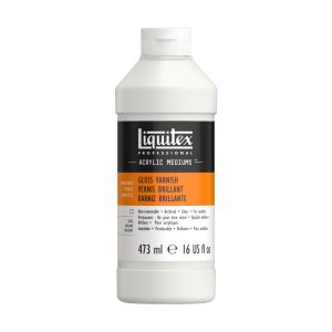 สื่อผสมสีอะคริลิค Gloss Varnish Liquitex Professional 473มล.(16oz)
