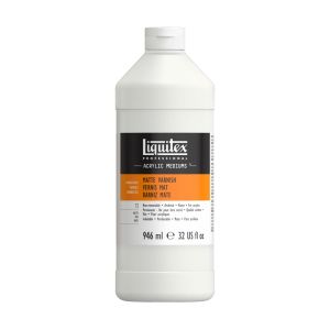 สื่อผสมสีอะคริลิค Matte Varnish Liquitex Professional 946มล.(32oz)