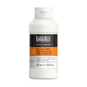 สื่อผสมสีอะคริลิค High Gloss Varnish Liquitex Professional 237มล.(8oz)
