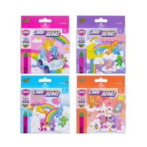 สีเทียน ขนาดจัมโบ้ 12 สี มาสเตอร์อาร์ต แคร์แบร์