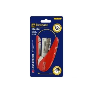 เครื่องเย็บ ตราช้าง LE-10 บลิสเตอร์ บลิสเตอร์ สีแดง