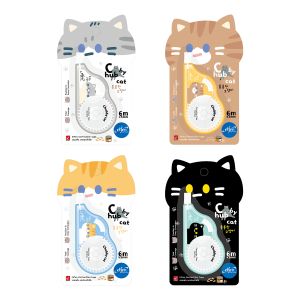 เทปลบคำผิดเอลเฟ่น รุ่นแมวตุ้ย 5มม. x 6ม.