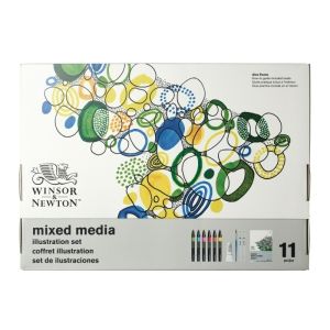 ชุดมิกซ์มีเดีย Winsor & Newton เซ็ทภาพประกอบ 