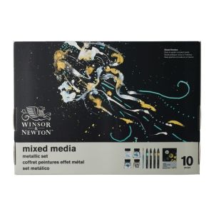 ชุดมิกซ์มีเดีย Winsor & Newton เซ็ทเมทัลลิค 