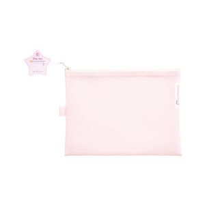 กระเป๋าซิปตาข่ายสี EVA ตราช้างไฟล์ ไอเดีย A5 คละสี