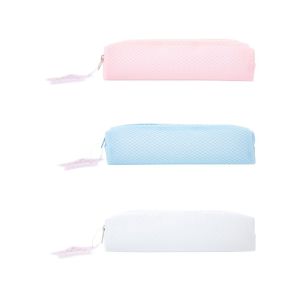 กระเป๋าซิปตาข่ายสี EVA ตราช้างไฟล์ ไอเดีย คละสี