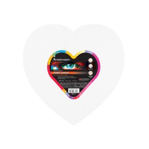 แคนวาสรูปหัวใจ เรนาซองซ์ HOBBY 280แกรม 30X30ซม. 