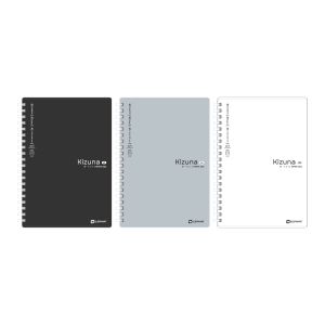 สมุดสันห่วงพลาสติก A5 80แผ่น 80แกรม ตราช้าง Kizuna MPPA-502