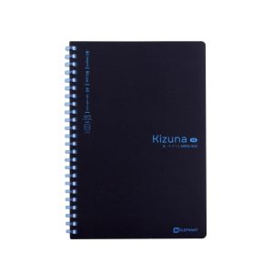 สมุดสันห่วงพลาสติก A5 80แผ่น 80แกรม ตราช้าง Kizuna MPPA-503