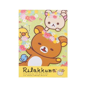 สมุดปกอ่อนปั้มฟรอยด์ ลาย Rilakkuma - 012