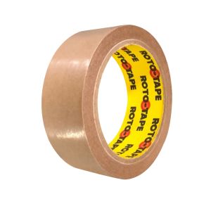 เทปกระดาษกาวแห้งสีน้ำตาล Roto ขนาด 1นิ้ว x20หลา 