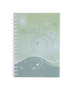 สมุดบันทึกริมลวด ตราช้าง WB-101 ขนาด A6 (คละลาย)