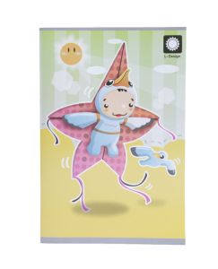 สมุดนักเรียน ตราช้าง L104 60 แกรม 40 แผ่น (คละลาย) 