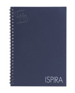 สมุดบันทึกปกอ่อนริมลวด ตราช้าง รุ่น ISPIRA-201 ขนาด A5 (คละสี) 