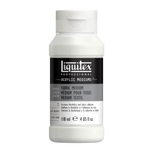 สื่อผสม Liquitex Professional FABRIC MEDIUM 118มล. (4ออนซ์) #126804