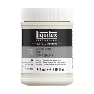 สื่อผสม Liquitex Professional CERAMIC STUCCO 237มล. (8ออนซ์) #6408